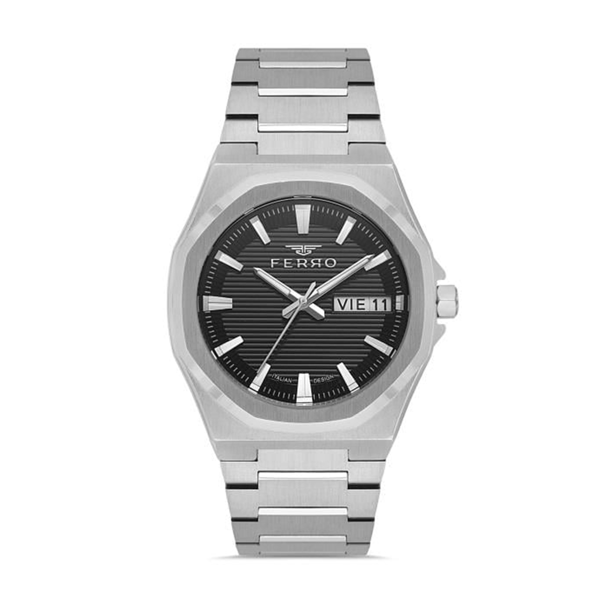 MONTRE FERRO HOMME SIMPLE ACIER